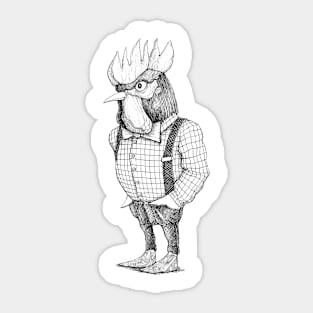 Rooster Sticker